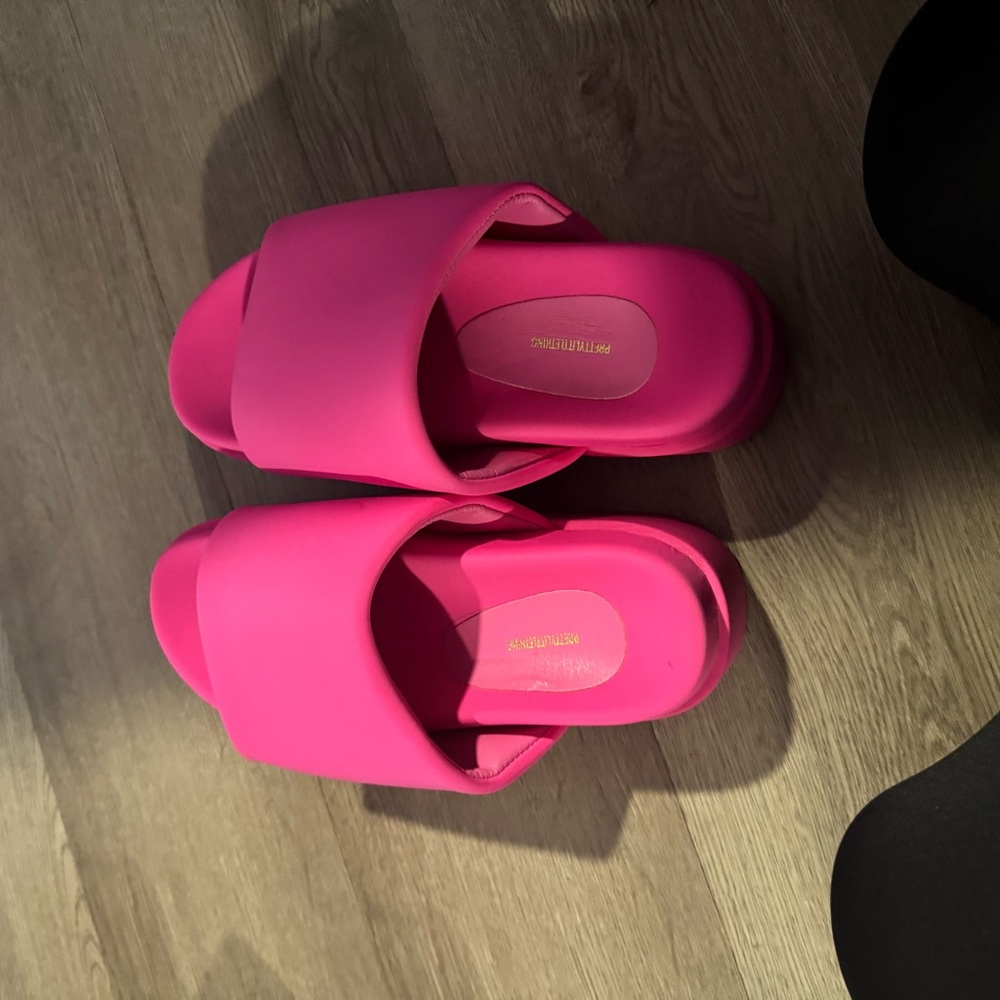 PINK PLATFORM SLIDES